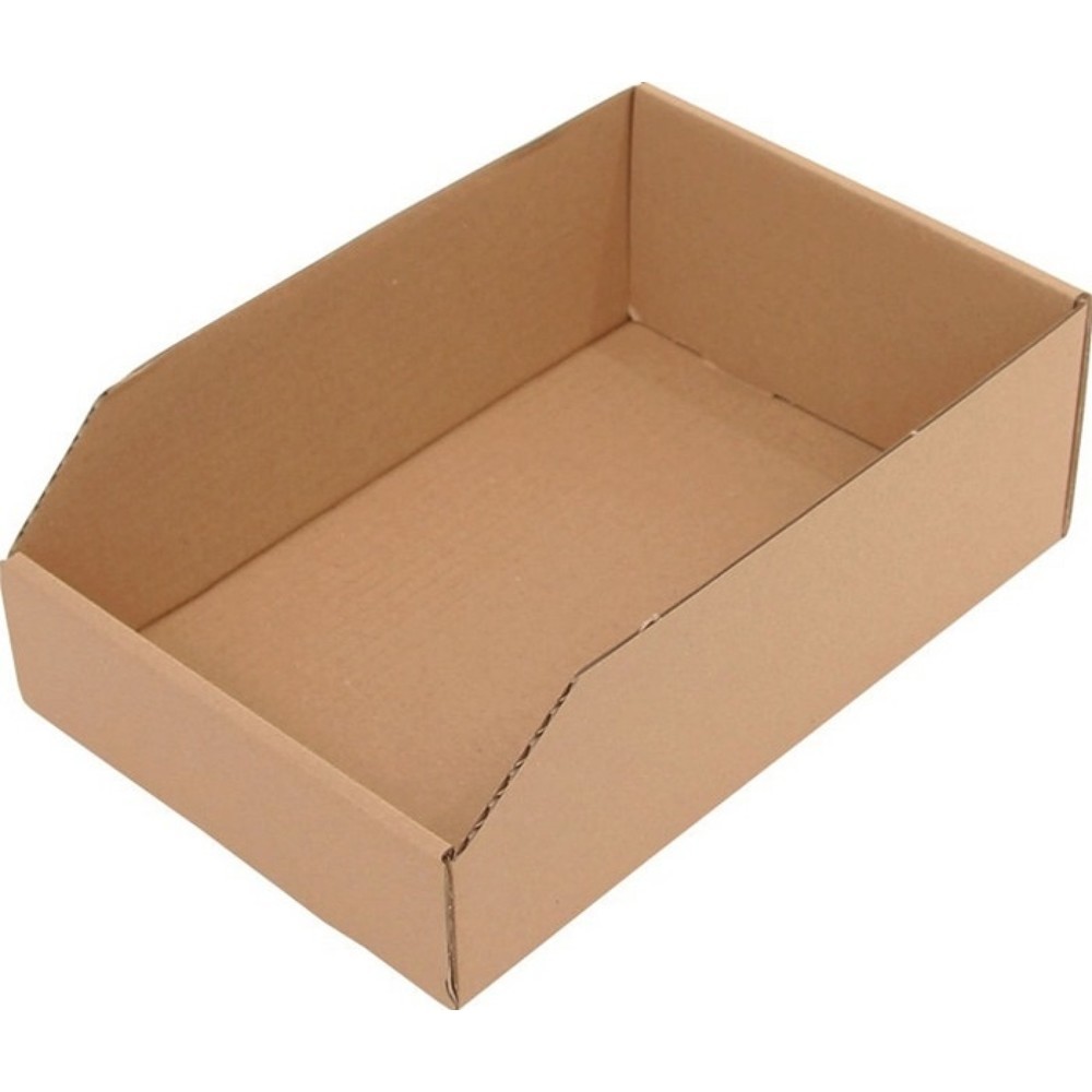 Image of  Inhalt: 5,5lRegalkasten, braun 1-wellige Pappe, L300xB200xH100mm Regalkasten, braun 1-wellige Pappe, L300xB200xH100mm
