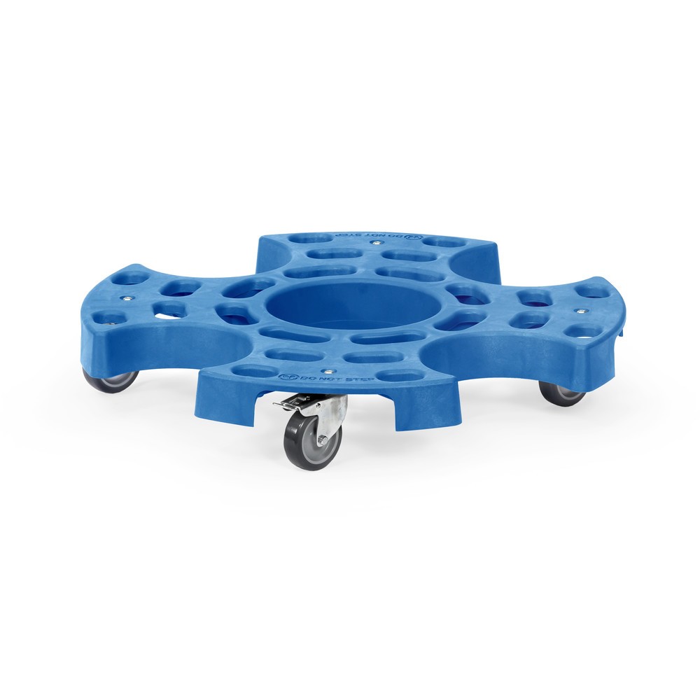 Image of Räder und Reifen bequem bereitstellen: per Transportroller Der Reifen-Roller fetra® bietet sich als Transport- sowie Lagerlösung für Reifen und Räder an. Auf der Plattform aus glasfaserverstärktem Polypropylen können Sie 4 Kompletträder oder 8 Reifen lage