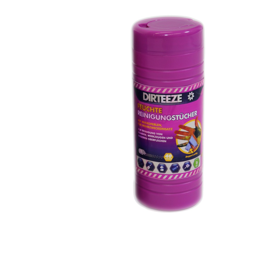 Image of  Verschiedene Ausführungen für unterschiedliche Einsatzbereiche erhältlichReinigungstücher Dirteeze, rau u. sanft, Dose à 36 Tücher Reinigungstücher Dirteeze, rau u. sanft, Dose à 36 Tücher