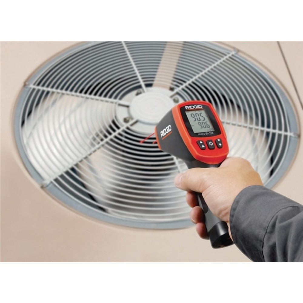 Image of  Genauigkeit: ± 1° CRIDGID Infrarotthermometer micro IR-200 -50 b.1200GradC ± 1Grad C 1x9V-Block RIDGID Infrarotthermometer micro IR-200 50 b.1200GradC ± 1Grad C 1x9V-Block