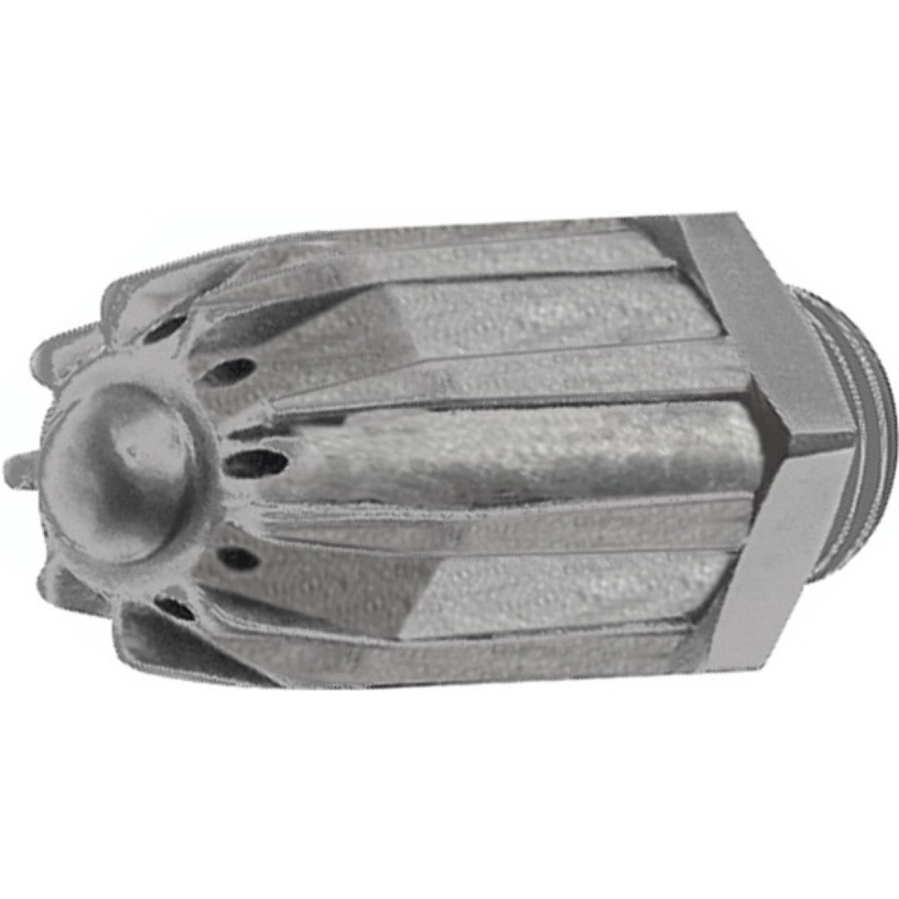 Image of  Länge: 41mmRIEGLER Runddüse, Zink-Druckguss Länge 46 mm, Aussengewinde, Aussen-Ø 17 mm RIEGLER Runddüse, Zink-Druckguss Länge 46 mm, Aussengewinde, Aussen-Ø 17 mm