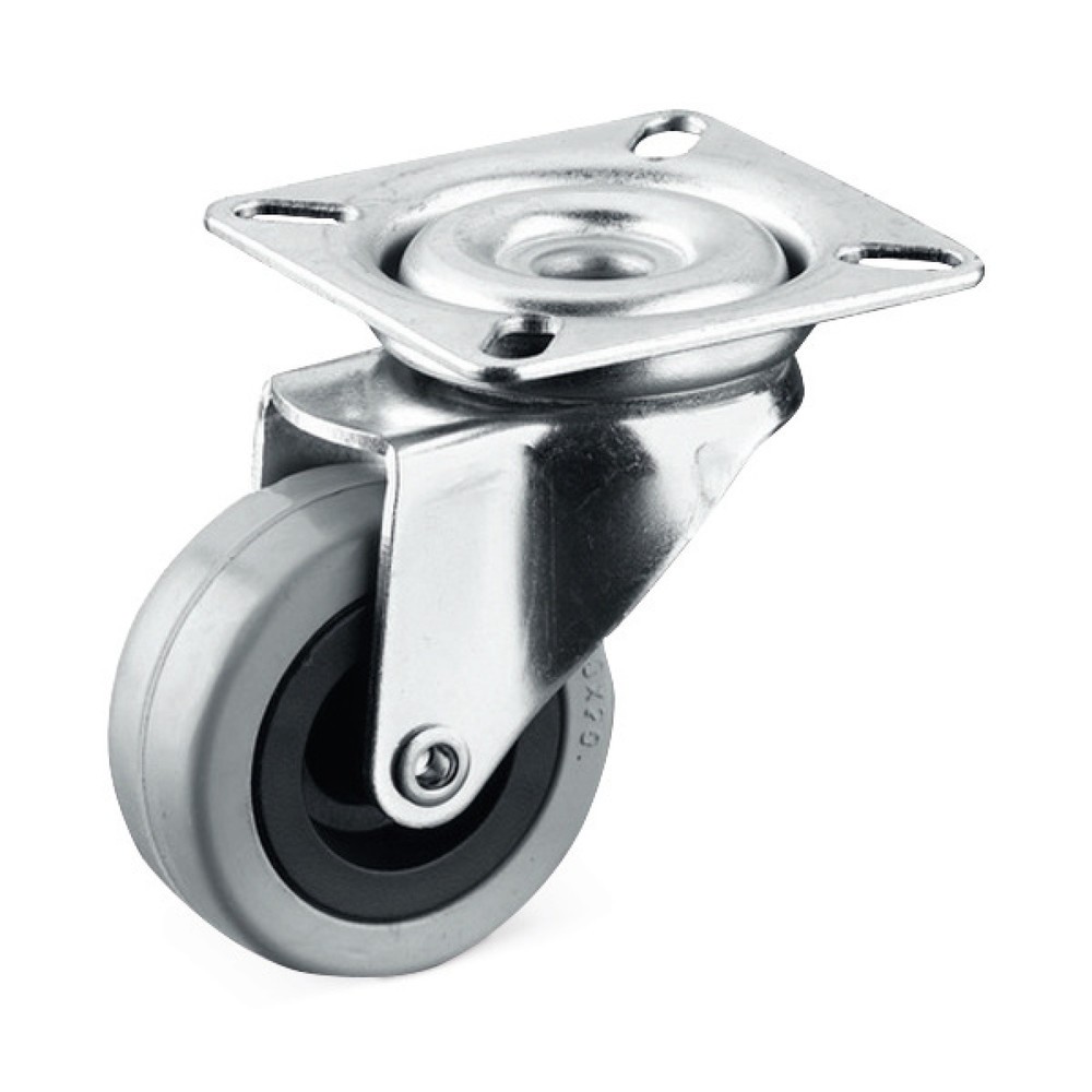 Image of Verpackungsbereich auf mobil umgestellt: mit Lenkrollen inkl. Feststellern Mit dem Rollen-Set für die Kartonverschlussmaschine BASIC können Sie Ihren Verpackungsbereich flexibler gestalten und die Verschliessmaschine BASIC leicht an verschiedenen Orten po