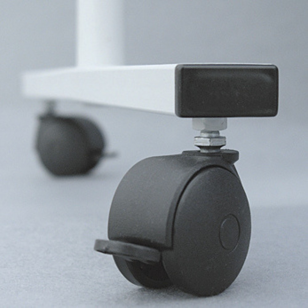 Image of  Je 2 Stück pro VerpackungseinheitRollen-Set für Stellwandsystem BASIC, Kunststoff Rollen-Set für Stellwandsystem BASIC, Kunststoff