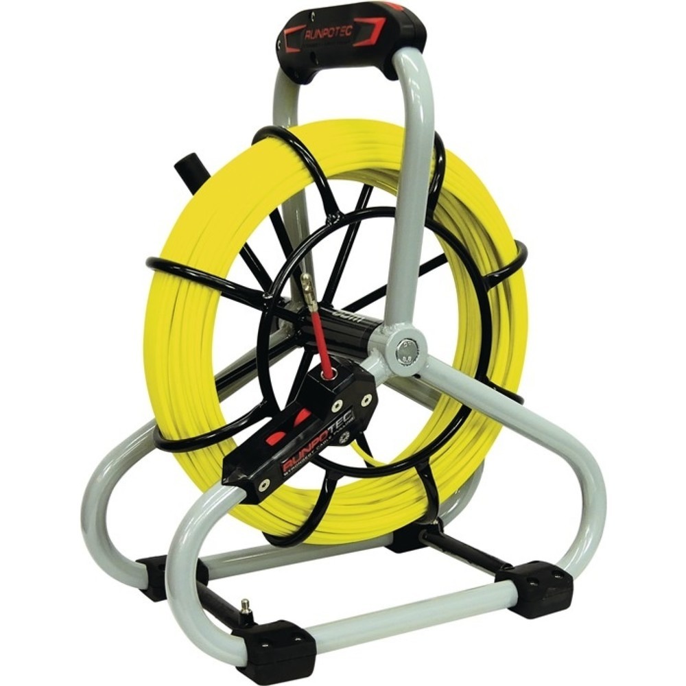 Image of  Kabel-Ø: 4,5mmRUNPOTEC Glasfaserstab Profiset, Kabel-Ø 4,5 mm, Bandlänge 80 m Biegeradius 120 mm RUNPOTEC Glasfaserstab Profiset, Kabel-Ø 4,5 mm, Bandlänge 80 m Biegeradius 120 mm