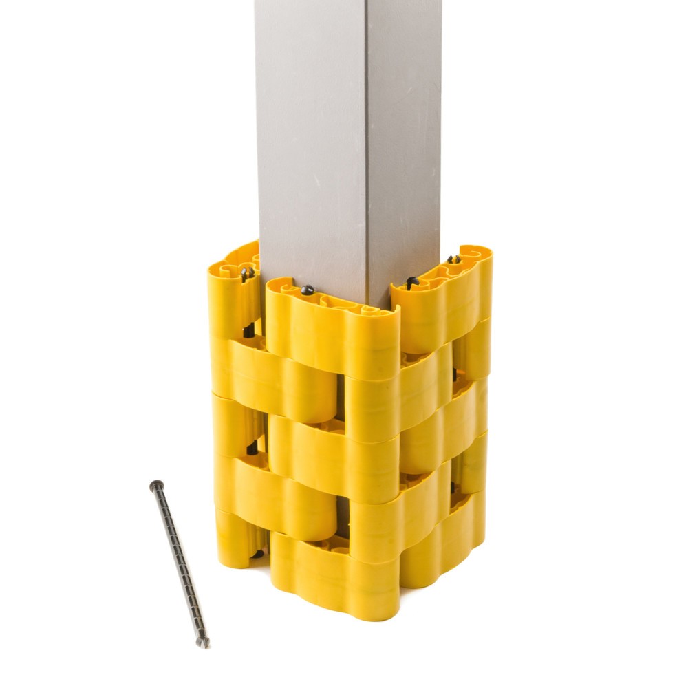 Image of Anpassungsfähiger Säulen-Anfahrschutz STRUKTUR Mit diesem Anfahrschutz verfügen Sie über eine flexible und zuverlässige Sicherheitsvorrichtung für Rundsäulen, H-, I-Träger sowie alle quadratischen und rechteckigen Pfeiler in Ihrem Betrieb. Variable Verbin