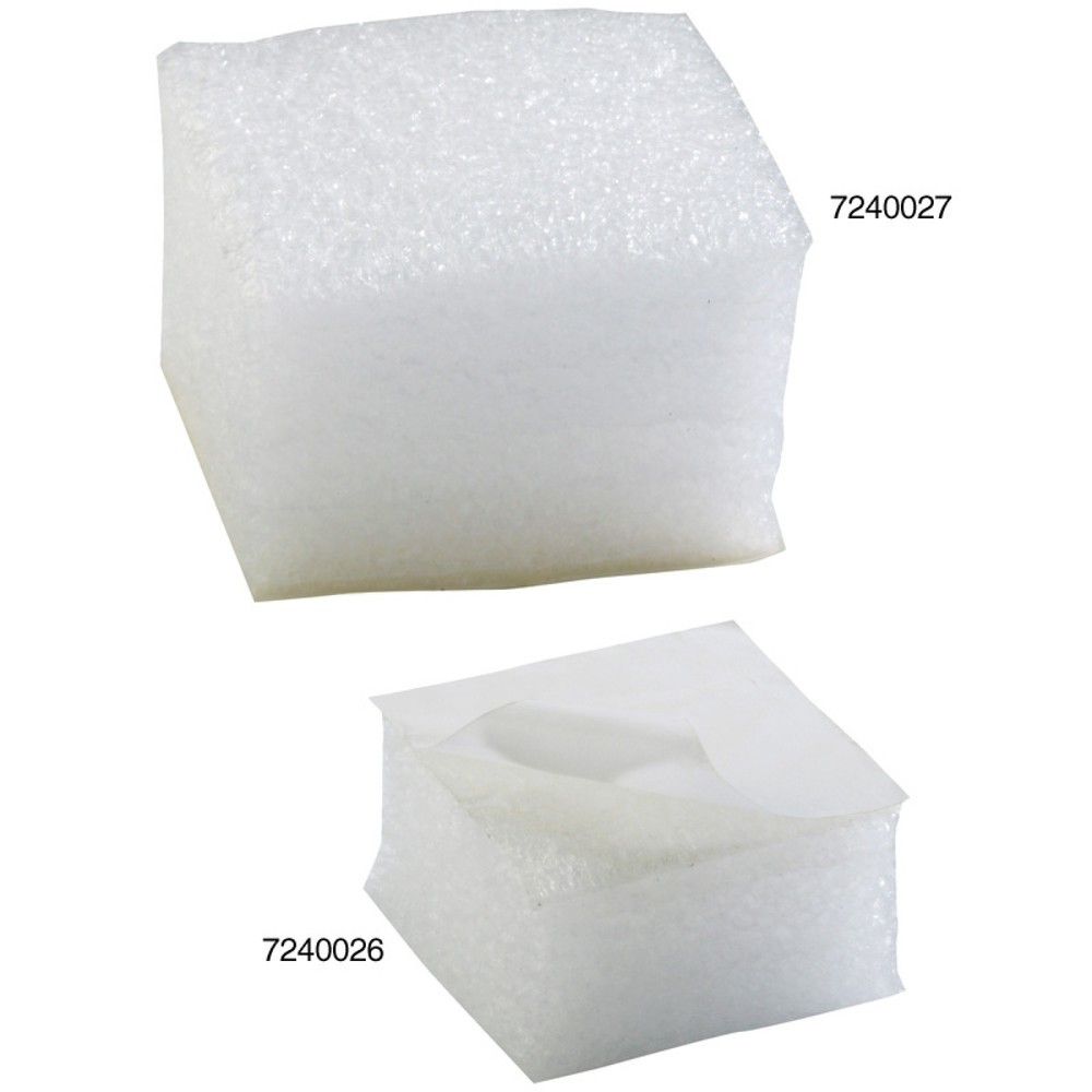 Image of  1 VE = 2000 StkSchaumpads, 50x50x25mm, weiss, 30kg/qm Raumgewicht, selbstklebend, leicht haftend, 1 VE = 2000 Stk Schaumpads, 50x50x25mm, weiss, 30kg/qm Raumgewicht, selbstklebend, leicht haftend, 1 VE = 2000 Stk