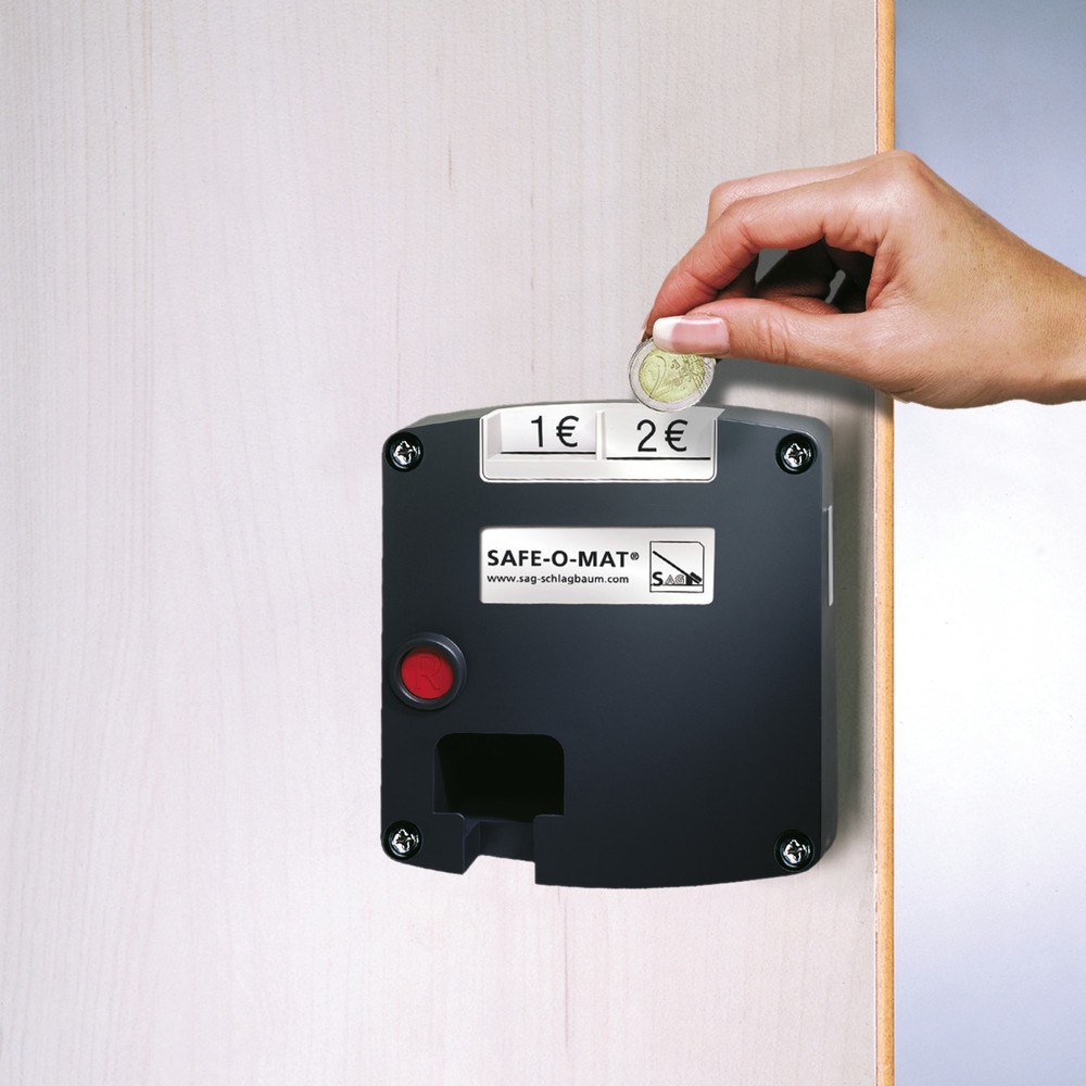 Image of  Breite: 300 oder 400 mmSchloss Safe-O-Mat für Garderobenschrank C+P Schloss Safe-O-Mat für Garderobenschrank C+P