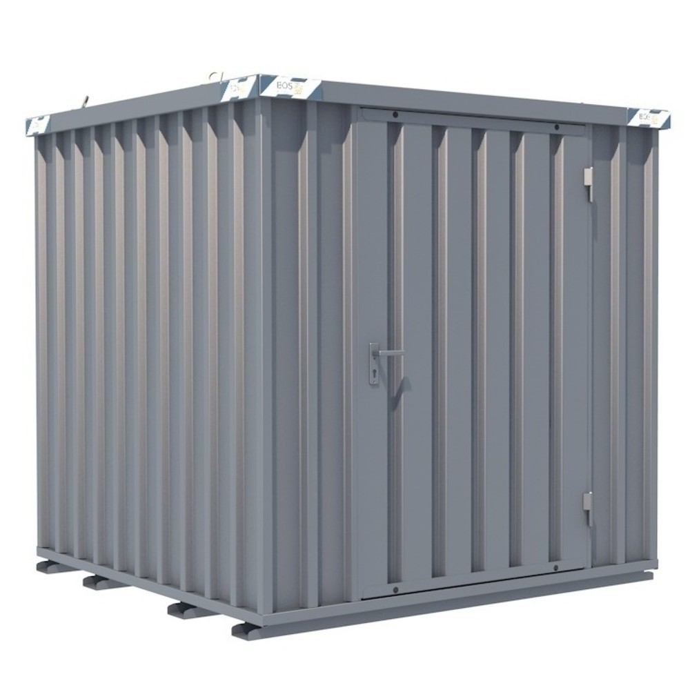 Image of Flexibler und schnell einsetzbarer Container Der Schnellbaucontainer, Höhe 2.100 mm überzeugt durch seinen schnellen Aufbau und seiner vielseitigen Anwendungsmöglichkeiten. Der Aufbau ist innerhalb kürzester Zeit von 2 Personen ohne Werkzeug dank des Best