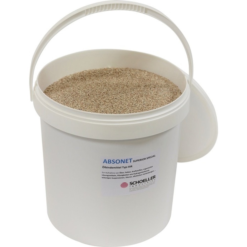 Image of  Gebinde: EimerSCHOELLER INDUSTRIES Ölbindemittel Superior Special, Inhalt 10 l / ca. 4,5 kg, Eimer SCHOELLER INDUSTRIES Ölbindemittel Superior Special, Inhalt 10 l / ca. 4,5 kg, Eimer