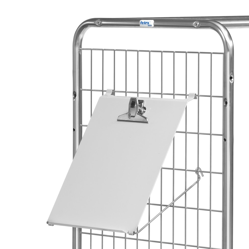 Image of  Verstellbare Neigung mittels StützbügelSchreibtafel für Kommissionierwagen fetra®, HxB 335 x 352 mm Schreibtafel für Kommissionierwagen fetra®, HxB 335 x 352 mm