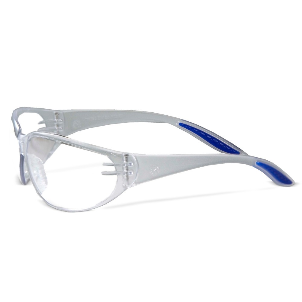 Image of Beschlagfreie und kratzfeste Brillen für eine klare Sicht Die Schutz-Bügelbrille Style Crystal ist in einem sportlichen Design gehalten. Ihre ergonomische Form bietet Ihnen einen hohen Tragekomfort. Dafür sorgen auch die angenehm weichen und flexiblen Büg