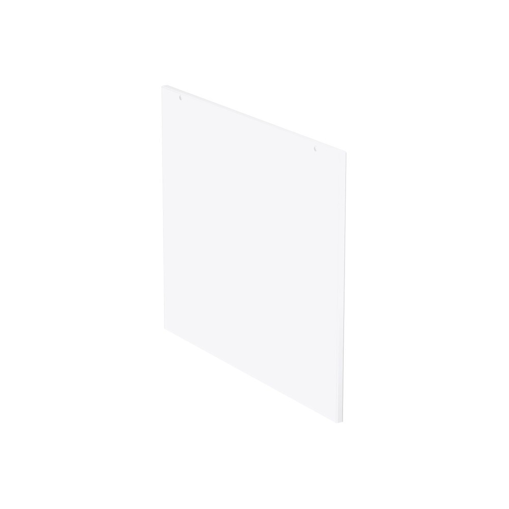 Image of  Zur unkomplizierten und schnellen SelbstmontageSeitenabschlussblende für Thekensystem, weiss Seitenabschlussblende für Thekensystem, weiss