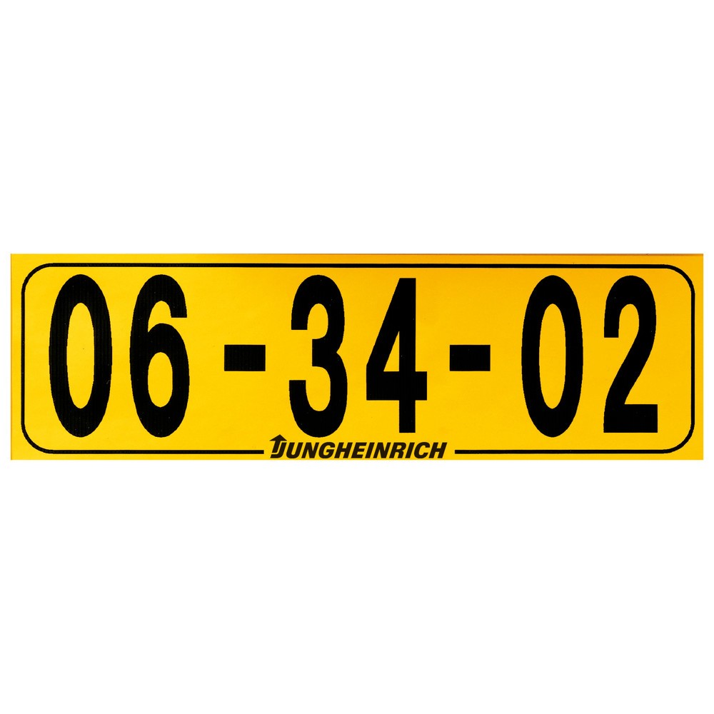 Image of Selbstklebende Etiketten für effiziente Arbeitsläufe beim Kommissionieren Selbstklebende Etiketten für Fachbodenregale aus Polyethylen (PE) sind wasser- und feuchtigkeitsbeständig. Dank abriebfestem Druck auf reflexionsfreier Folie garantieren sie optimal