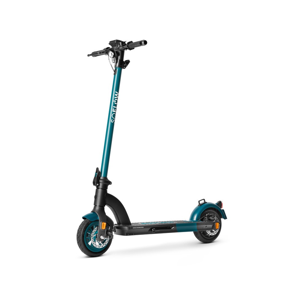 Image of Der Allrounder für mittlere Distanzen innerhalb des Betriebsstandorts und darüber hinaus Egal ob als Personal Mover im Betrieb oder als Alternative zum Betriebsfahrrad für Pendler: Mit dem SoFlow E-Scooter SO4 Gen3 mit Strassenzulassung legen Sie Strecken