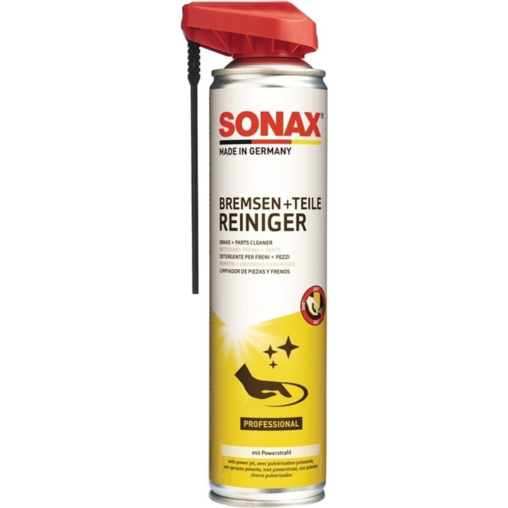 Image of  Ausführung: acetonfreiSONAX Bremsen+TeileReiniger acetonfrei 400 ml Spraydose m.Easyspray SONAX Bremsen+TeileReiniger acetonfrei 400 ml Spraydose m.Easyspray