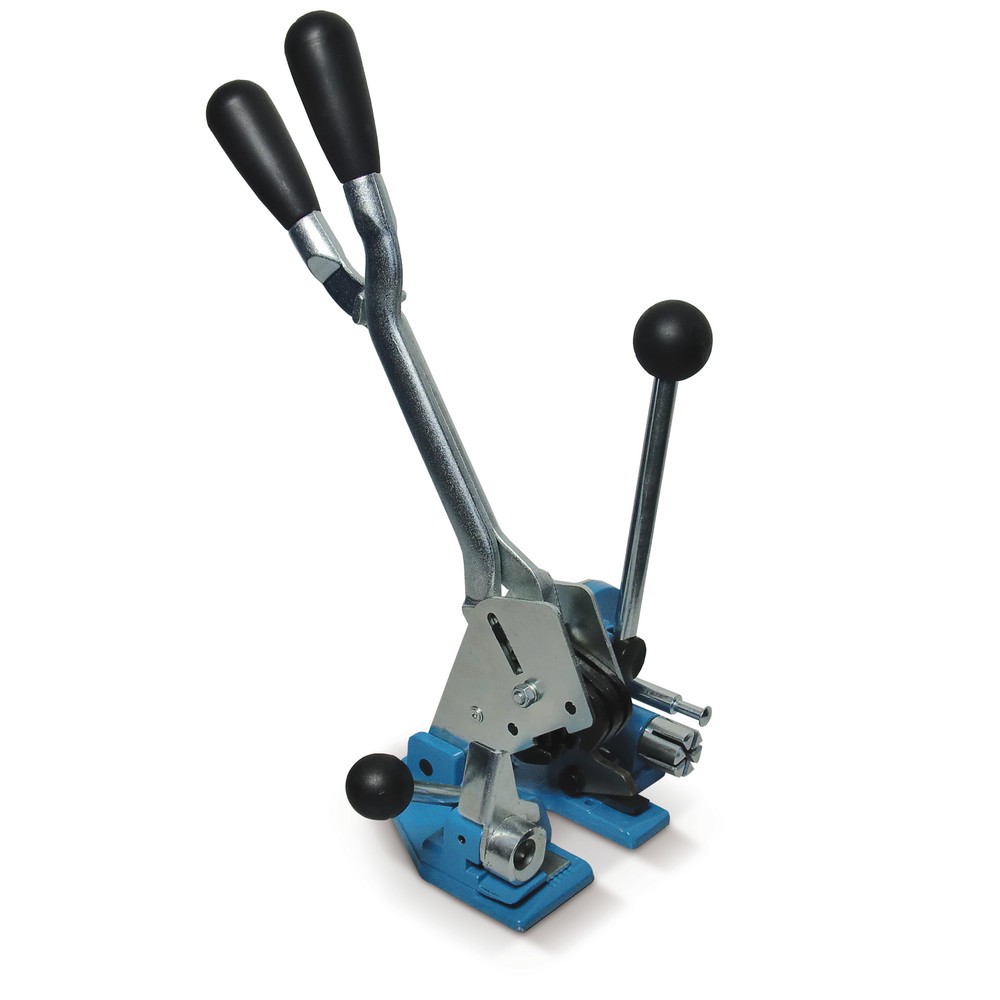 Image of Für effiziente und schnelle Umreifungszyklen – das Umreifungsgerät für Kunststoffbänder Sie haben die Wahl zwischen einem Umreifungsgerät für Kunststoffbänder mit einer Bandbreite von 13 mm oder einem Gerät für eine Bandbreite von 16 mm. Beide Varianten s