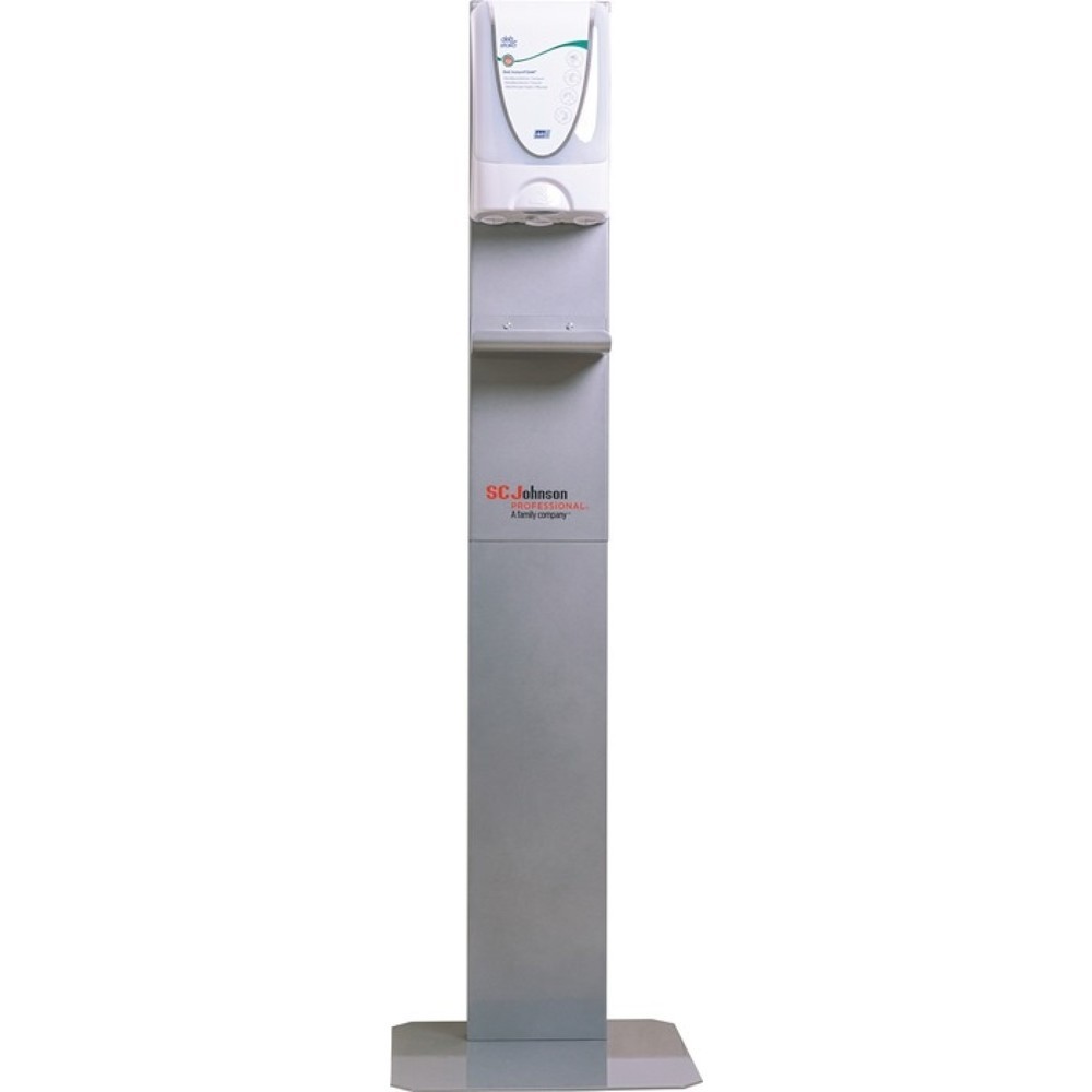 Image of  Gewicht: 9 kgSpendersäule SCJ PRO, Höhe inkl. Display 148 cm, silber Spendersäule SCJ PRO, Höhe inkl. Display 148 cm, silber