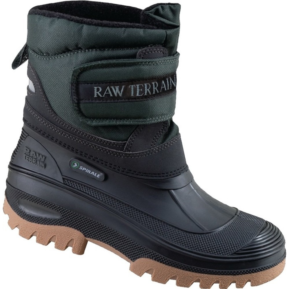 Image of  Ausführung: Webpelzfutter/KlettverschlussSPIRALE Winterstiefel Gr.45 schwarz Nylon/PVC SPIRALE Winterstiefel Gr.45 schwarz Nylon/PVC