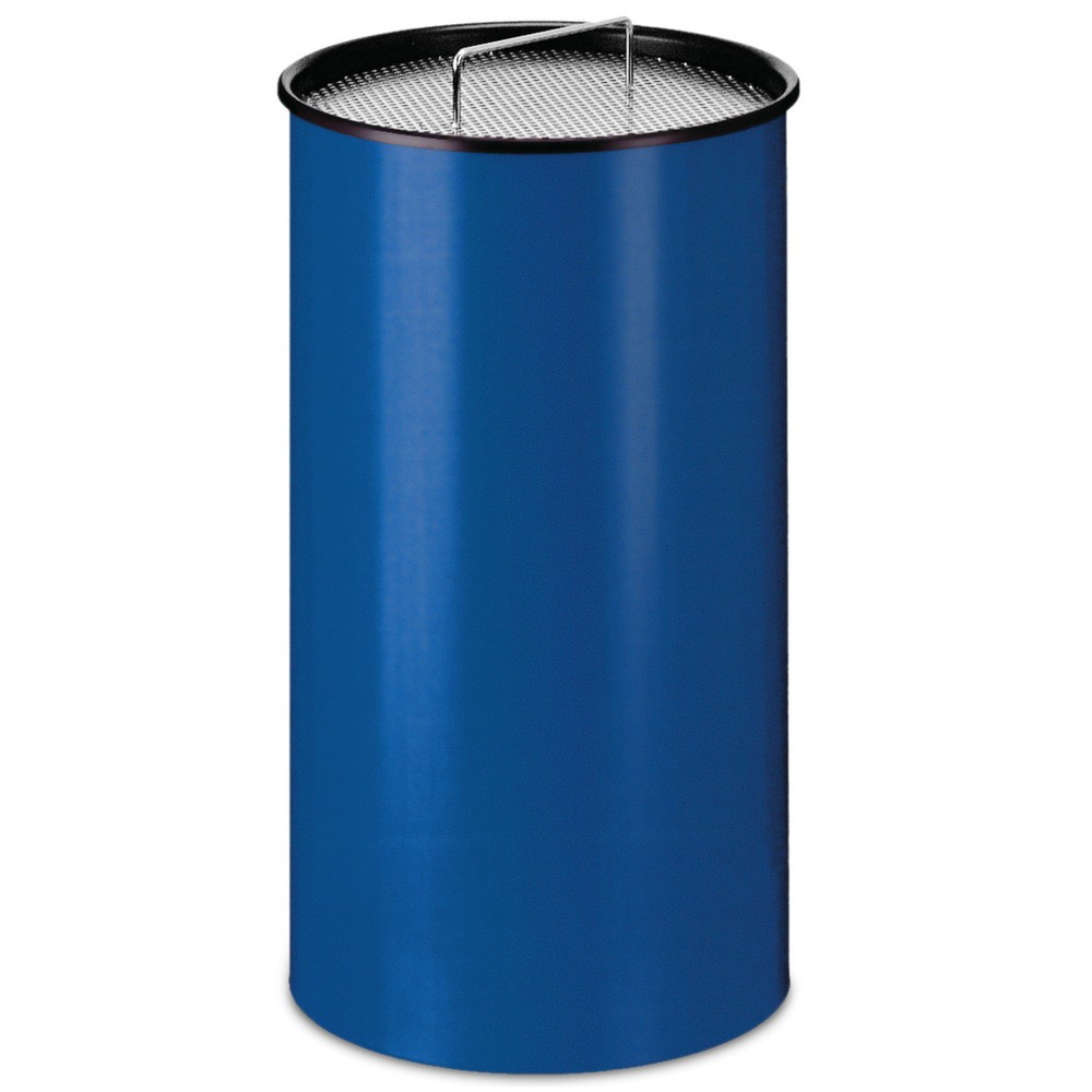 Image of Witterungsbeständiger Standascher RONDO – zur Einrichtung von Raucherzonen Mit dem Standascher RONDO bieten Sie Kunden und Mitarbeitern die Möglichkeit, Zigarettenreste und Asche schnell und sauber zu entsorgen. Der RONDO-Standascher ist aus Stahlblech ge