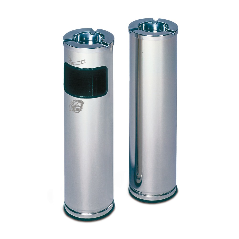 Image of Ein witterungsbeständiger Abfall- und Aschesammler – der Kombiascher VAR®, ELEGANT Der Kombiascher VAR®, ELEGANT, eignet sich zur Entsorgung von Zigarettenresten, Asche und Abfall. Mit ihm sorgen Sie für erhöhte Sauberkeit in Ihrem Betrieb. Der Kombiasche