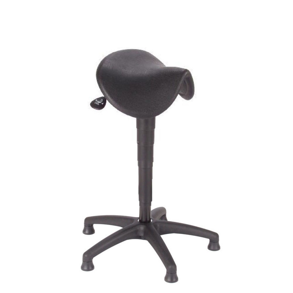 Image of Die Stehhilfe mit Sattelsitz ermöglicht komfortables Arbeiten Langes Stehen belastet den Rücken und die Füsse. Wenn Sie viele stehende Tätigkeiten ausüben müssen, ist die Stehhilfe mit Sattelsitz die perfekte Unterstützung für Sie. Sie fördert ein dynamis