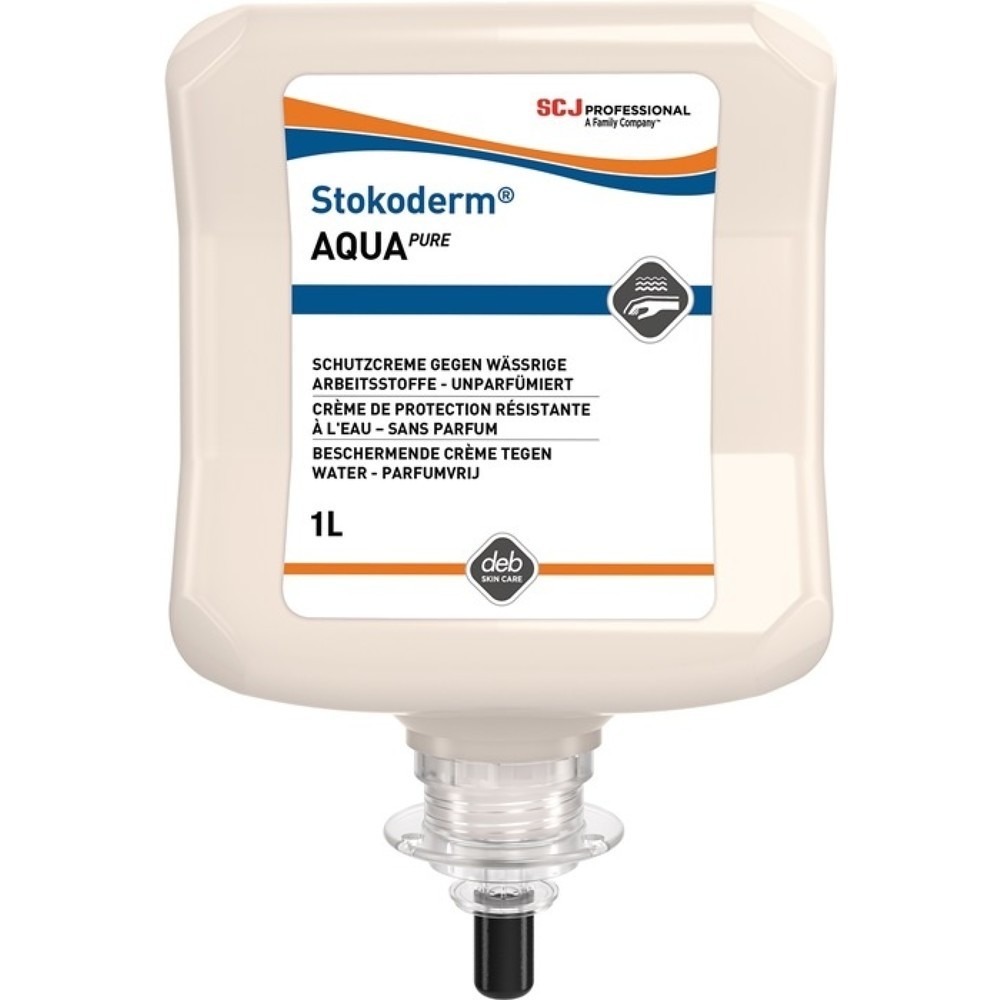 Image of  Weitere technische Eigenschaften Ausführung:STOKO Hautschutzcreme Stokoderm Aqua PURE 1l STOKO Hautschutzcreme Stokoderm Aqua PURE 1l