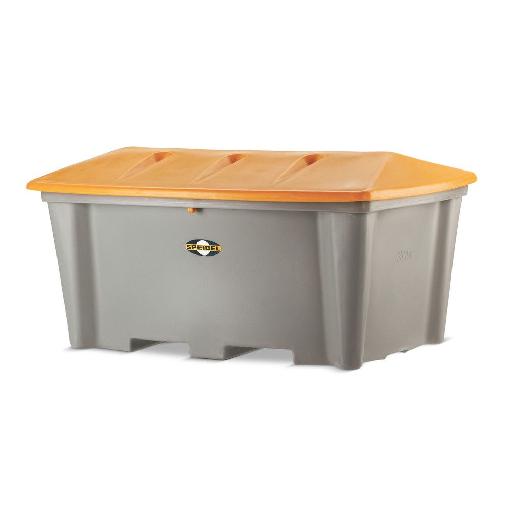 Image of Ideal zur Lagerung von Streugut für den Winterdienst Der Streugutbehälter SPEIDEL besteht aus stabilem, UV-beständigem und recyclingfähigem Polyethylen-Kunststoff und zeichnet sich durch seine besondere Stabilität, Korrosions- und Witterungsbeständigkeit 
