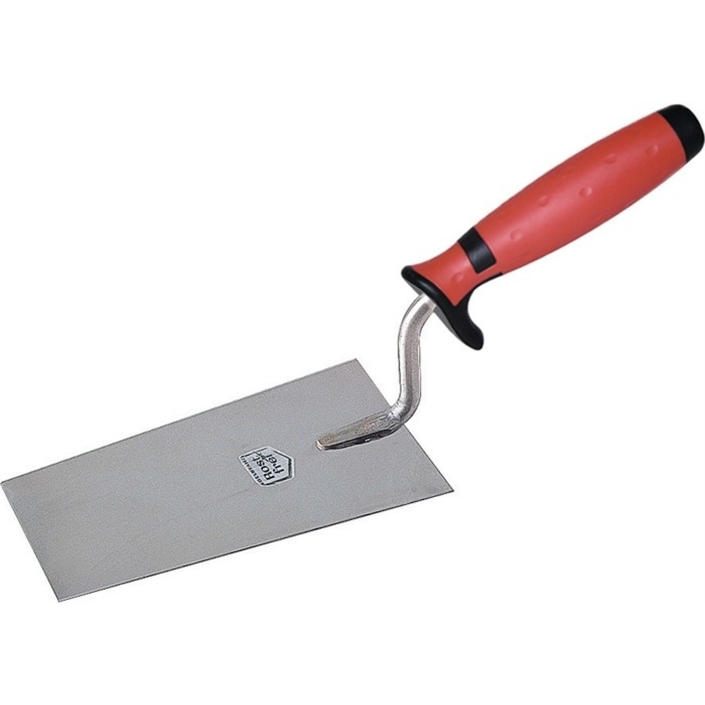 Image of  in schwarz-rotSTUBAI Berner Putzkelle L.140mm B.70mm rostfrei, m.2Komponentengriff VA STUBAI Berner Putzkelle L.140mm B.70mm rostfrei, m.2Komponentengriff VA