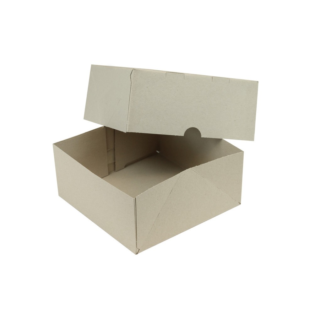 Image of  Sehr guter Schutz durch doppelte SeitenwändeStülpdeckelschachtel, 218 x 215 x 100/100 mm ( L x B x H/Deckelhöhe ), 2-teilig Stülpdeckelschachtel, 218 x 215 x 100/100 mm ( L x B x H/Deckelhöhe ), 2-teilig