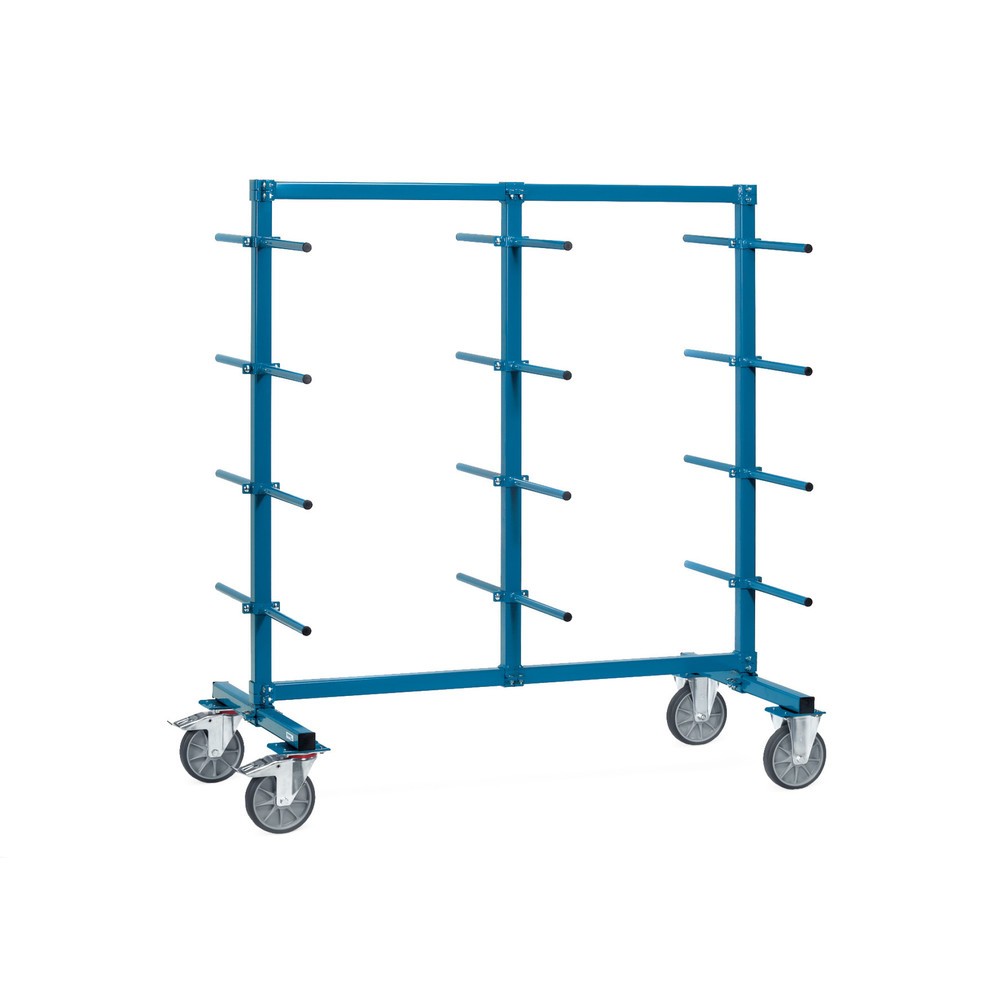 Image of Grösstmögliche Freiheit bei der Beladung und variabel im Einsatz Der Tragarmwagen von fetra® ist variabel einsetzbar und einfach in der Handhabung. Die Tragarme können flexibel in der Höhe variiert werden und bieten so eine hervorragende Anpassungsmöglich
