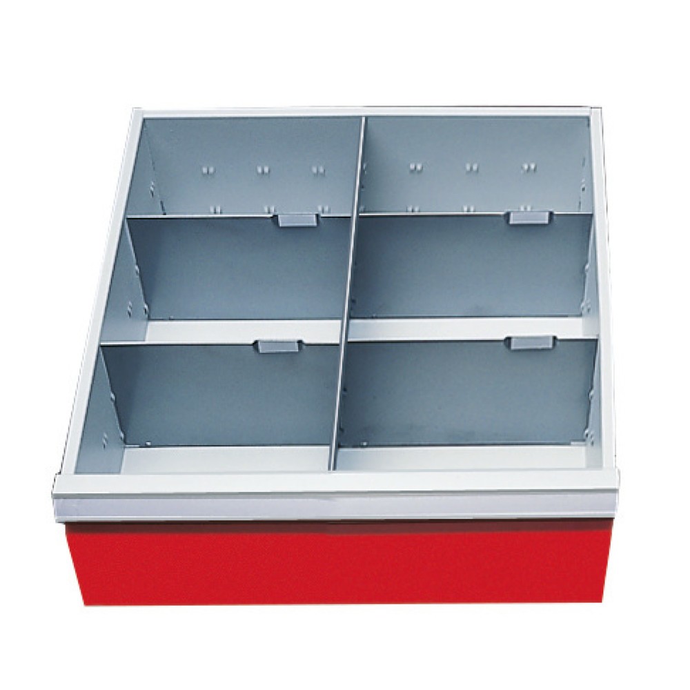 Image of Trennstege in der Schublade für einfache Strukturierung Mit der flexibel einstellbaren Schubladeneinteilung mit Trennwänden fördern Sie reibungslose Arbeitsabläufe. Die übersichtliche Unterteilung ermöglicht Ihnen den direkten Zugriff auf benötigte Materi