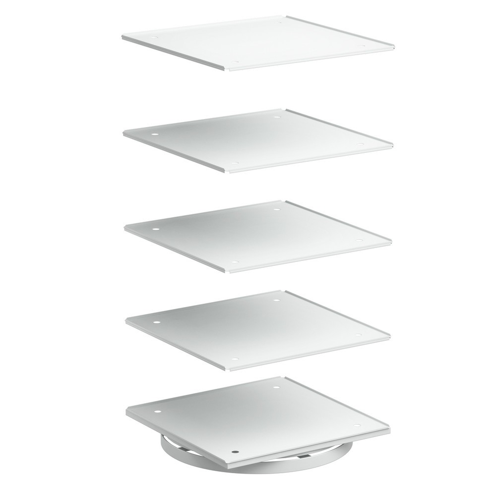 Image of Für mehr Freiräume im Alltag: der TRESTON Drehständer mit kugelgelagertem Sockel Tausende Artikel auf einer Grundfläche < 1 m²: In dem TRESTON Drehständer bewahren Sie Kleinteilemagazine platzsparend, übersichtlich und für den schnellen Zugriff auf – ob f