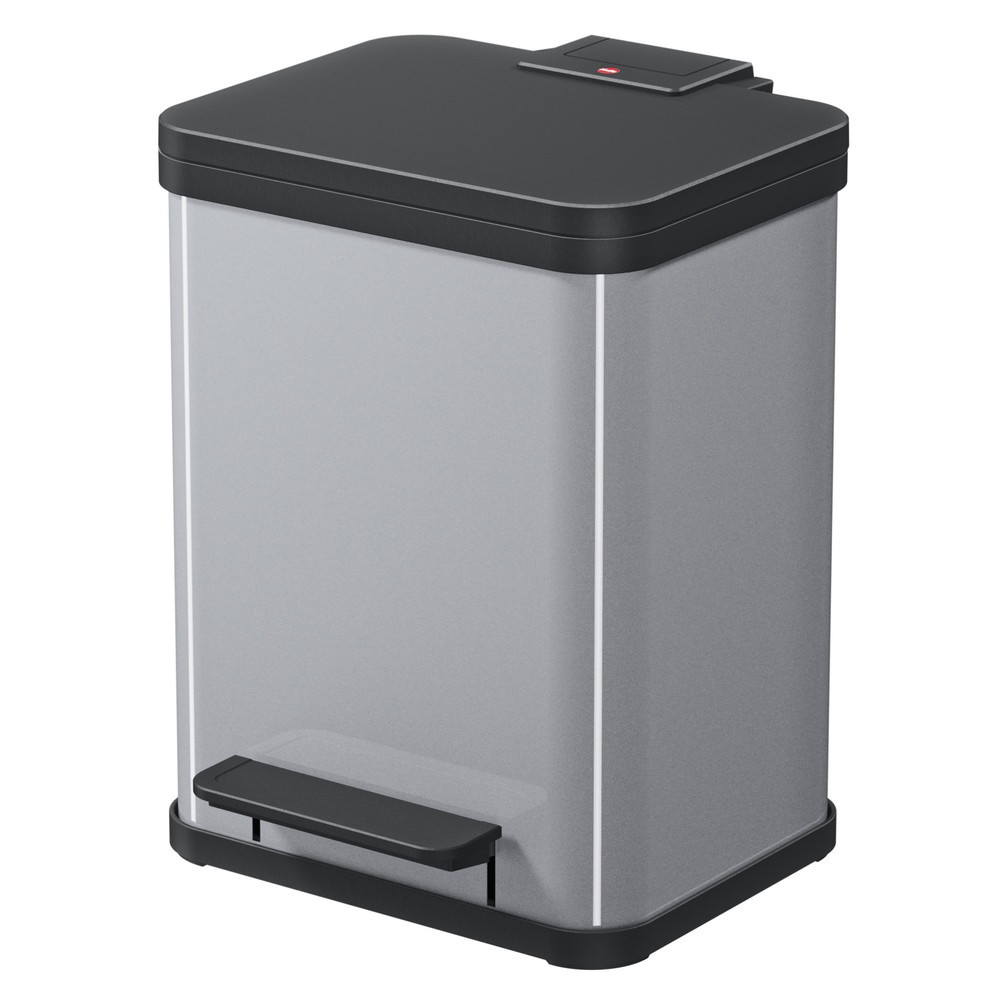 Image of Komfortabler Wertstoffsammler mit gedämpfter Schliessmechanik Wertstoffe sammeln – und das möglichst bequem: Der Tret-Wertstoffsammler Hailo mit gedämpftem Schliessmechanismus bietet Ihnen hierfür viele Komfort-Funktionen. Benutzen Sie das ergonomisch bre