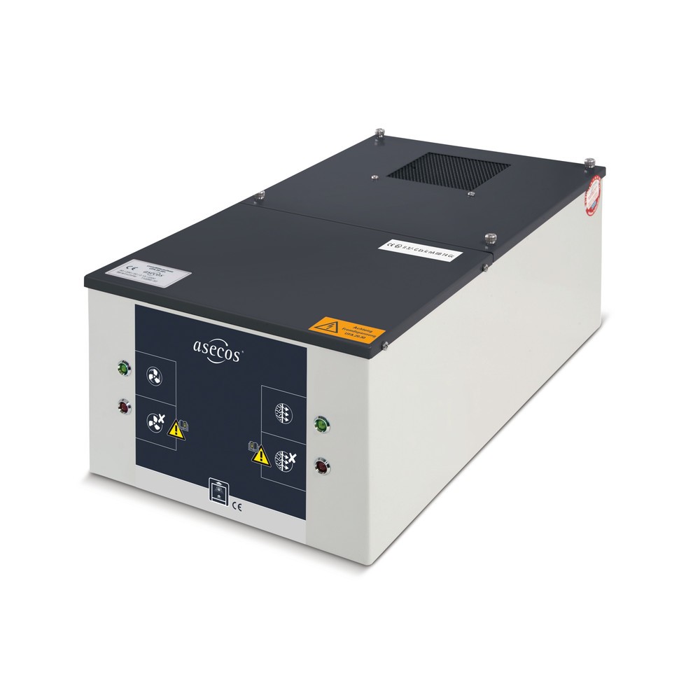 Image of  Für Langlebigkeit aus pulverbeschichtetem Feinstahlblech gefertigtUmluftfilteraufsatz mit Abluftüberwachung für Sicherheitsschrank asecos® Typ 90 Umluftfilteraufsatz mit Abluftüberwachung für Sicherheitsschrank asecos® Typ 90