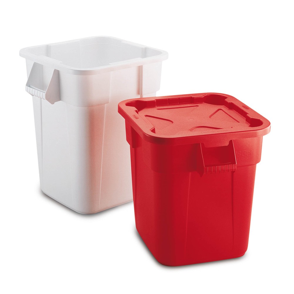 Image of Universalcontainer Rubbermaid® aus Kunststoff für den rauen Alltagseinsatz Dieser Universalcontainer sammelt Ihre Abfälle bis zur endgültigen Entsorgung und kann auch zur Aufbewahrung von Gegenständen, Flüssigkeiten oder anderen Materialien genutzt werden