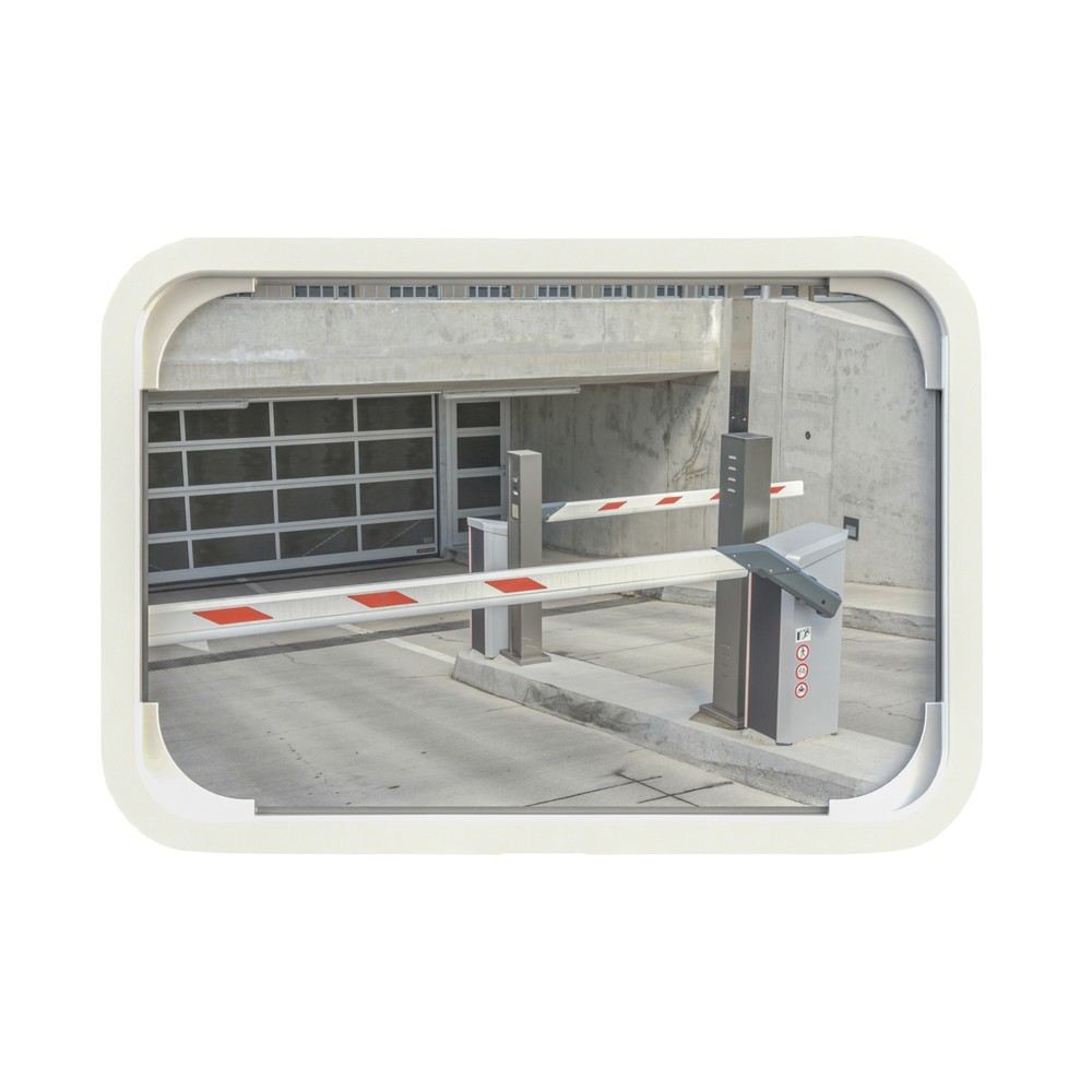 Image of Hochwertiges Allroundtalent drinnen wie draussen: der Universalspiegel EUvex mit UV-stabiler Linse Egal ob zur Verkehrssicherung oder Überwachung von Produktionsprozessen: Der Universalspiegel EUvex bietet Ihnen durch seine optisch hochwertige Spiegelfläc