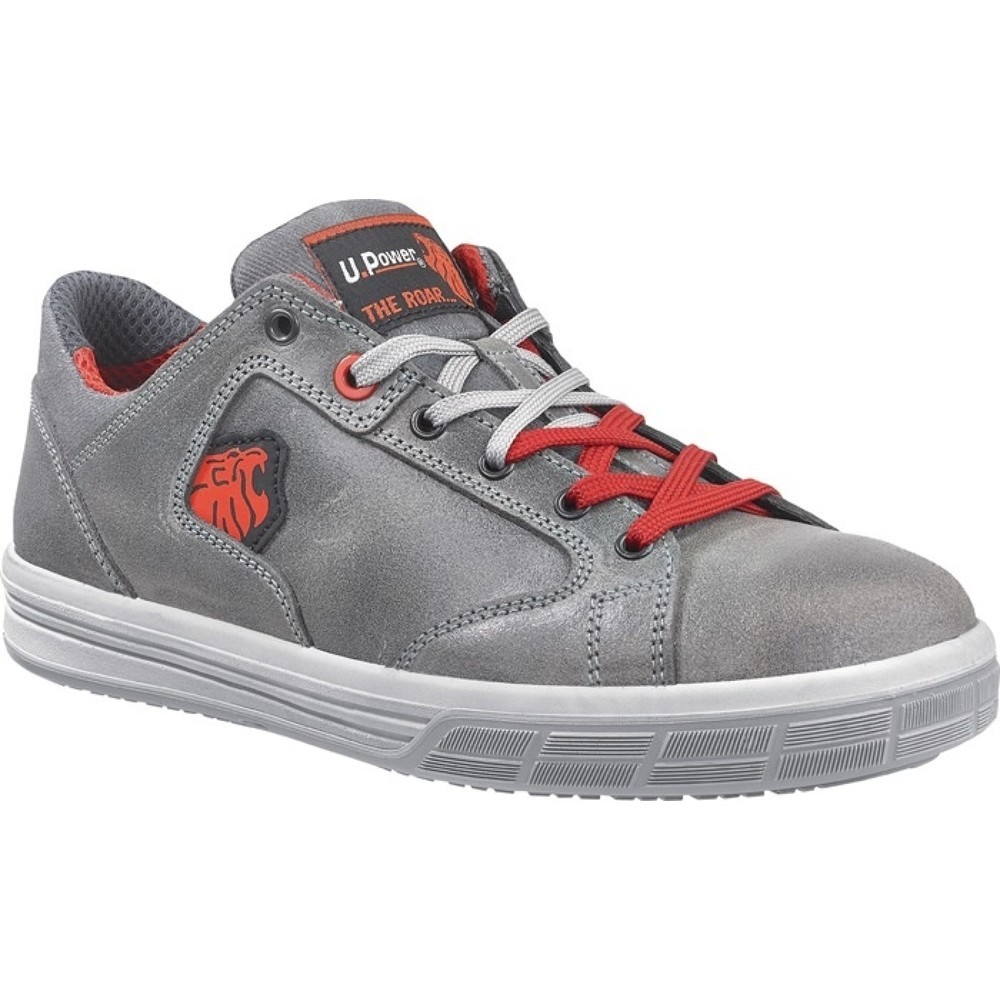 Image of  Norm: EN ISO 20345U.POWER Sicherheitsschuh Forest Gr.45 grau Leder U.POWER Sicherheitsschuh Forest Gr.45 grau Leder