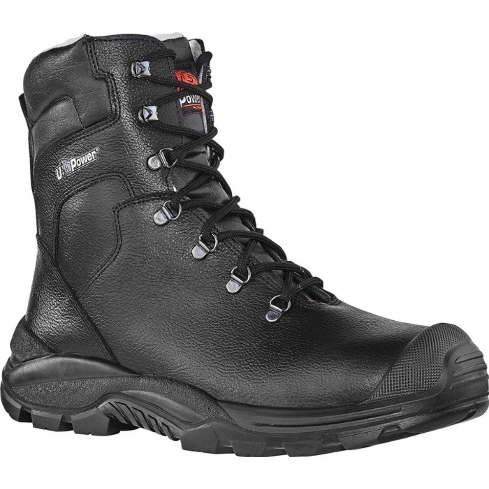 Image of  Ausführung: WebpelzfutterU.POWER Sicherheitswinterstiefel KLEVER UK, S3 CI SRC, Grösse 40 schwarz, Leder U.POWER Sicherheitswinterstiefel KLEVER UK, S3 CI SRC, Grösse 40 schwarz, Leder