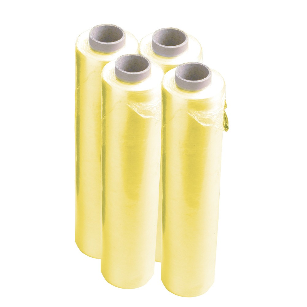 Image of Dehnbare VCI-Folie Excor® VALENO® als Handstretchfolie Spannen Sie diese reisssichere Folie von Hand oder mit entsprechenden Stretchapparaten, um zu verpackende Transport- und Warengüter zu fixieren – beispielsweise auf Paletten. Die PE-Folie kann auch al