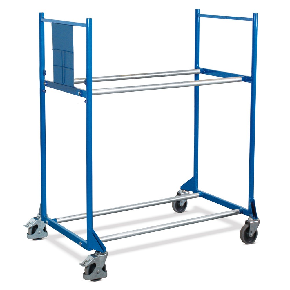 Image of Mobile Reifenlagerung mit dem verfahrbaren Reifenregal VARIOfit® Ein Reifenregal sorgt für Ordnung und Übersicht in Ihrem Lager. Das Reifenregal VARIOfit® ist dank eines praktischen Schraubsystems schnell und einfach montiert und verfügt über eine Tragkra