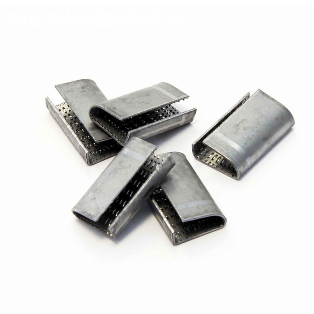 Image of  1 VE = 1000 StkVerschlusshülsen, 16mm breit, verzinkt u. aufgerauht, Typ:Metallverschlusshülse, 1 VE = 1000 Stk Verschlusshülsen, 16mm breit, verzinkt u. aufgerauht, Typ:Metallverschlusshülse, 1 VE = 1000 Stk