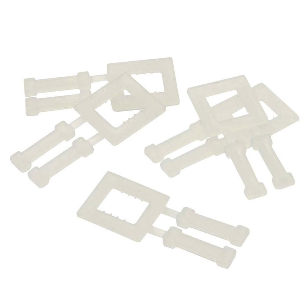 Image of  1 VE = 1000 StkVerschlussklammern, 13 mm breit, Typ: Kunststoffklammer, 1 VE = 1000 Stk Verschlussklammern, 13 mm breit, Typ: Kunststoffklammer, 1 VE = 1000 Stk