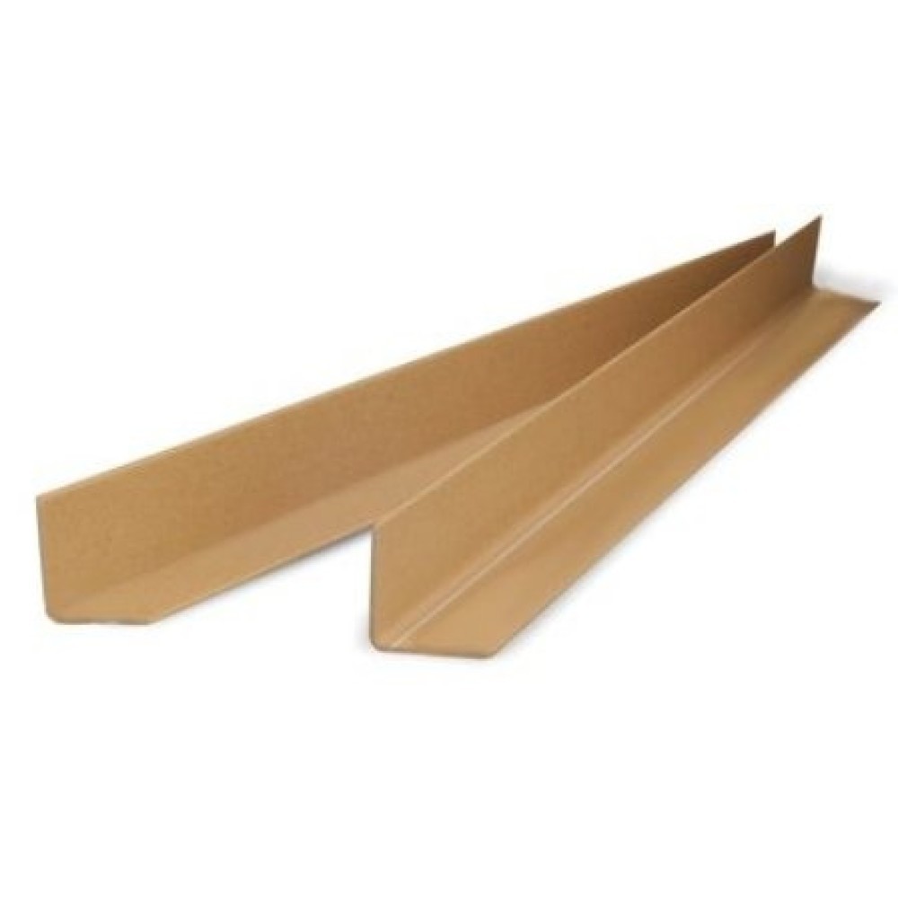 Image of  Einfach auf Mass zu kürzenVollpapp-Kantenschutzleisten, 750x35x35mm,2mm Stärke, braun, Winkel vorgefertigt Vollpapp-Kantenschutzleisten, 750x35x35mm,2mm Stärke, braun, Winkel vorgefertigt