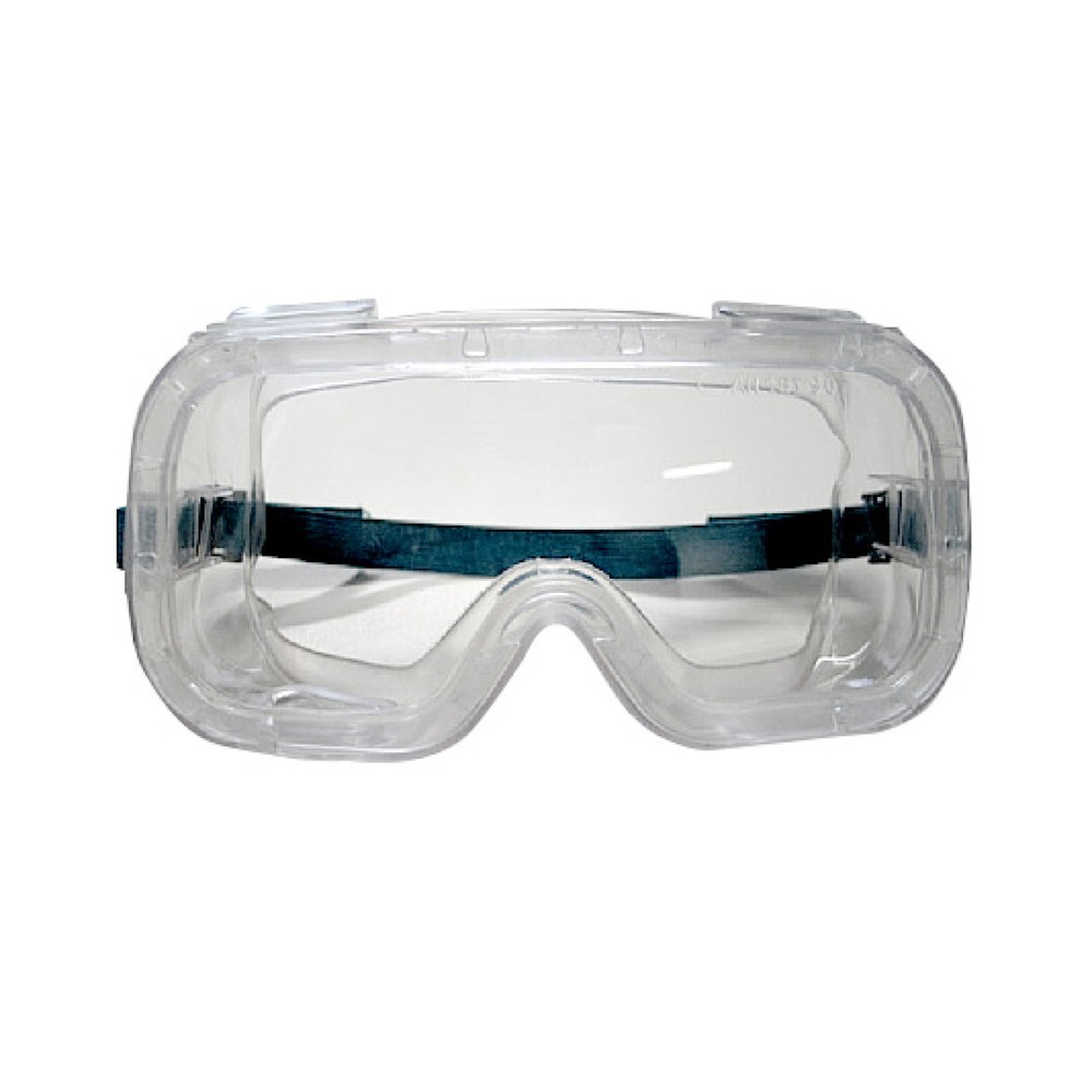 Image of Hilft bei der Säureprüfung, Augenverletzungen vorzubeugen; Vollsichtbrille mit elastischem, verstellbaren Kopfband, SUVAVollsichtbrille Suva Profi Vollsichtbrille Suva Profi