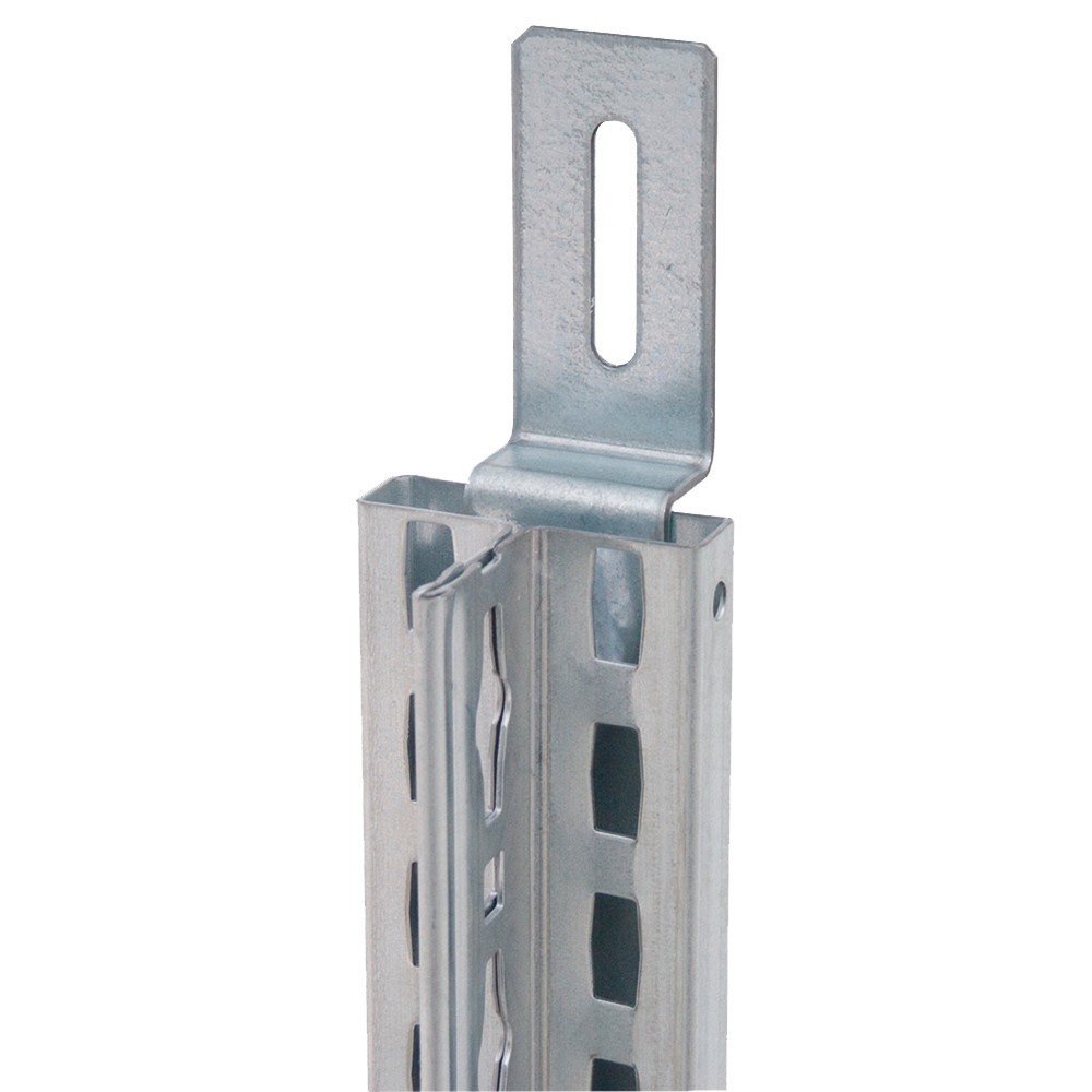 Image of  VerzinktWandbefestigung für Akten-/Fachbodenregale SCHULTE mit Stecksystem, vertikale Ausführung Wandbefestigung für Akten-/Fachbodenregale SCHULTE mit Stecksystem, vertikale Ausführung