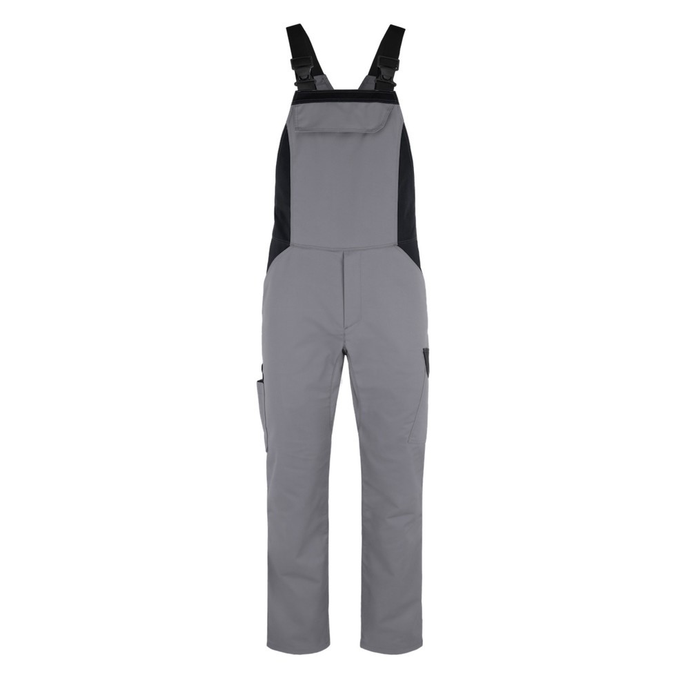Image of  Dieses Produkt wurde auf Schadstoffe geprüft und zertifiziert nach MADE IN GREEN by OEKO-TEX®. M1YLNAFY7 HOHENSTEIN HTTIWeitblick CORE Latzhose CR L1, Herren convoy / schwarz, LL Weitblick CORE Latzhose CR L1, Herren convoy / schwarz, LL