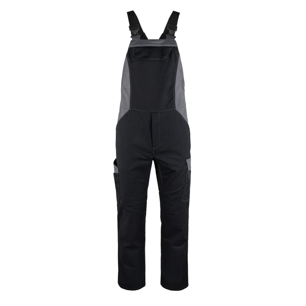 Image of  Dieses Produkt wurde auf Schadstoffe geprüft und zertifiziert nach MADE IN GREEN by OEKO-TEX®. M1YLNCHL9 HOHENSTEIN HTTIWeitblick CORE Latzhose L1, Herren schwarz / convoy, XXXXL Weitblick CORE Latzhose L1, Herren schwarz / convoy, XXXXL