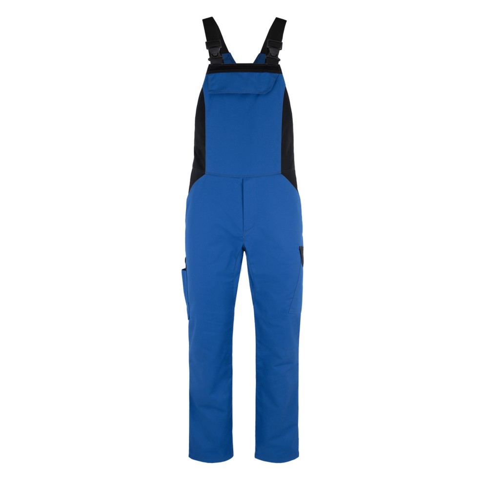 Image of  Dieses Produkt wurde auf Schadstoffe geprüft und zertifiziert nach MADE IN GREEN by OEKO-TEX®. M1YLNCHL9 HOHENSTEIN HTTIWeitblick CORE Latzhose L1, Herren royalblau / schwarz, XXXL Weitblick CORE Latzhose L1, Herren royalblau / schwarz, XXXL