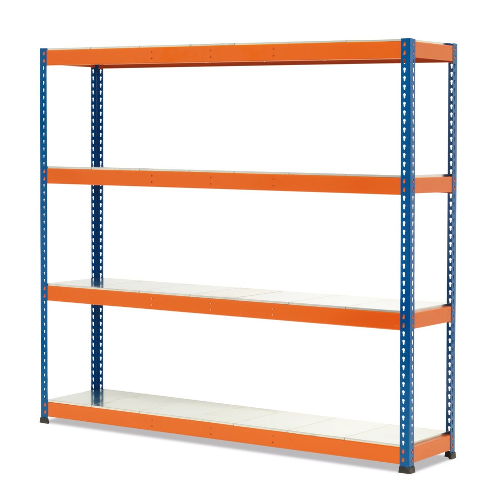 Image of Leistungsfähige Regalsysteme für Schwerlast und Sperrgut Schwerlastregale können Sie je nach Bedarf sowohl für die Lagerung schwerer, voluminöser Einzelstücke als auch für die übersichtliche Aufbewahrung von kleinteiligem Zubehör nutzen. Mit Stahlböden wi