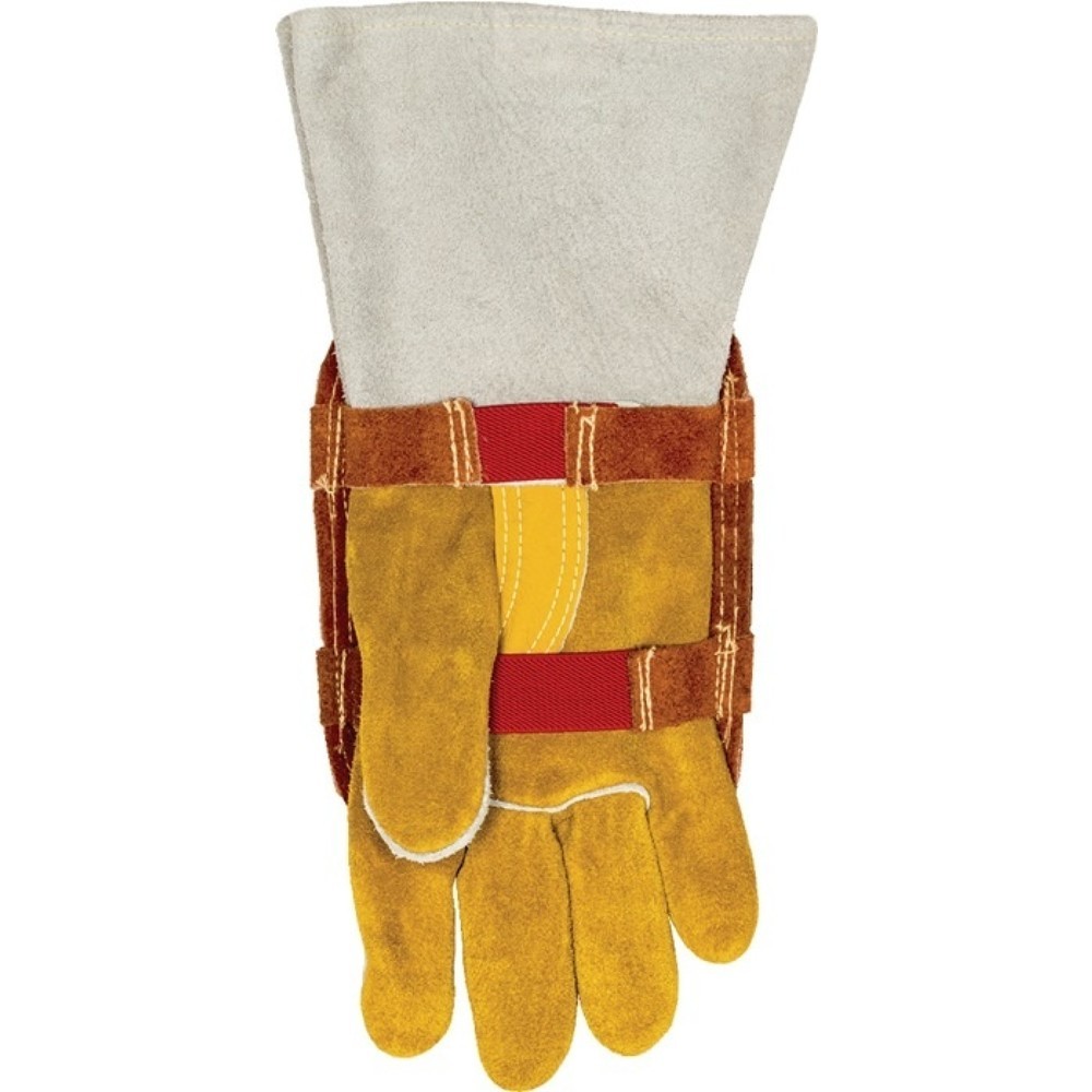 Image of  Weitere technische Eigenschaften Ausführung: nur in Verbindung mit SchweisserhandschuhWELDAS Handschutz Rindspaltleder m.alumisiertem WELDAS Handschutz Rindspaltleder m.alumisiertem
